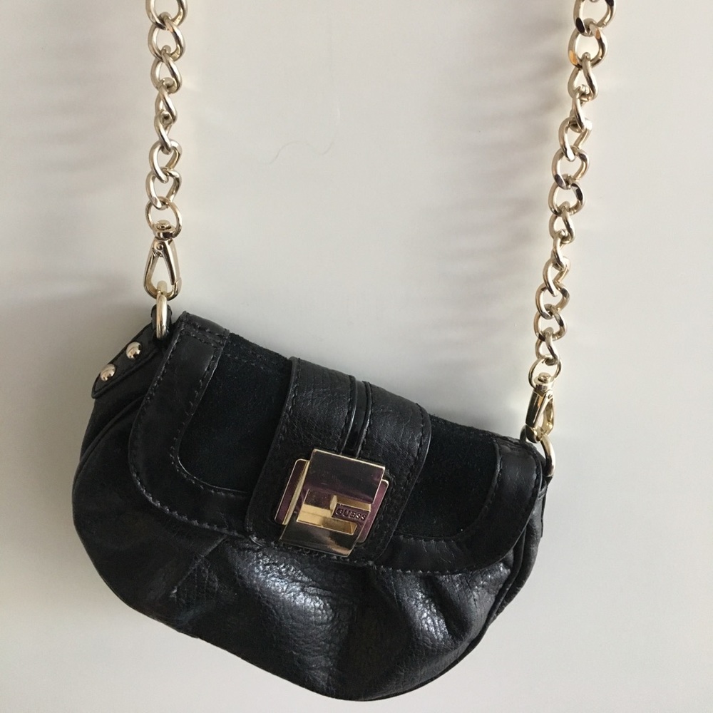Genuine leather guess purse